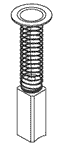 Brush - 2 per package CAB018